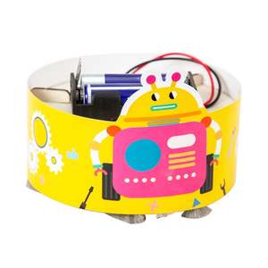 Kit de robot DIY, robot de balayage pour enfants, jouets éducatifs STEM, robot éducatif, jouets scientifiques et d'ingénierie - Product Image 1