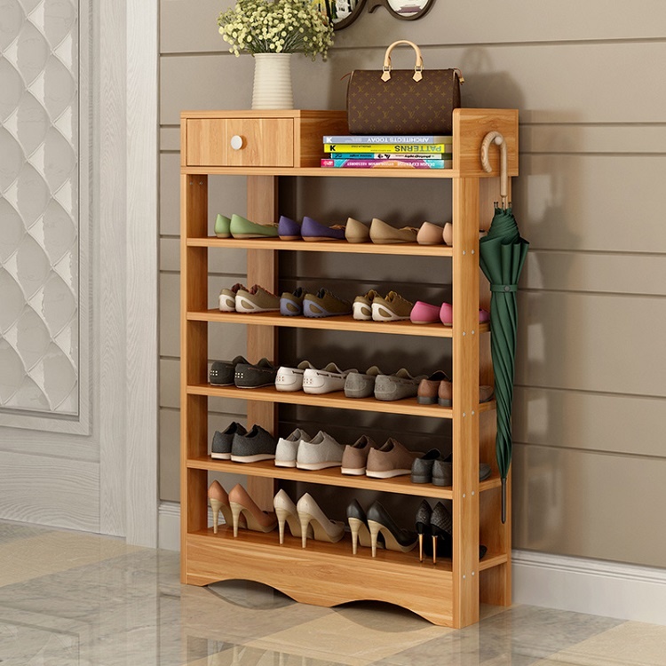 Bamboo Outdoor Shoe Rack Waterproof Durable Stylish Storage