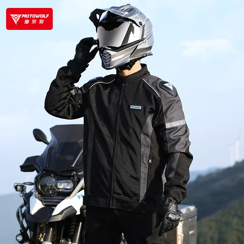 MOTOWOLF yeni varış evrensel siyah motosiklet koruma ceket ekleme koruyucu güvenlik