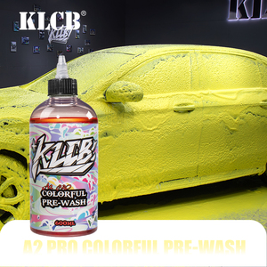 KLCB A2 <span class=keywords><strong>Pro</strong></span> jaune couleur magique pré-lavage neige mousse liquide lavage de voiture shampooing soins de voiture produits de nettoyage - Product Image 4