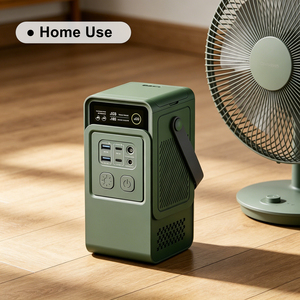 Station d'alimentation portable 200W à onde sinusoïdale pure, batterie solaire, alimentation de secours pour la maison, le camping, la voiture - Product Image 6