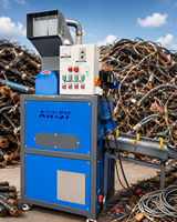 Petite machine compacte de recyclage de câbles usagés, mini-granulateur de fils de cuivre à vendre