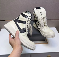 Chaussures de marche unisexes montantes à lacets, style urbain, plateforme à semelle épaisse, taille 48, pour femmes et hommes, personnalisables par le fabricant