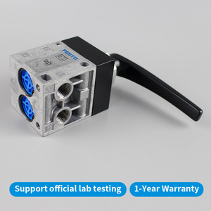 วาล์วมือหมุนแบบโรตารี่ FESTO รุ่น H‑5‑1/4‑B วาล์วควบคุมลมแบบแมนนวล ตัวเรือนอะลูมิเนียมหล่อขึ้นรูป ชิ้นส่วนควบคุมลม - Product Image 5