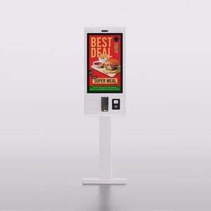 เครื่องพิมพ์ POS NFC 27นิ้วโมดูลาร์การสแกน QR แบบยืนตู้บริการตนเอง - Product Image 1