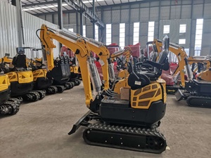 Máy xúc đào mini CE EPA đạt chuẩn Euro5, trọng lượng 1 tấn, 1,2 tấn, 1,5 tấn, 1,8 tấn, 2 tấn, có bánh xe cao su và cần xoay. - Product Image 4