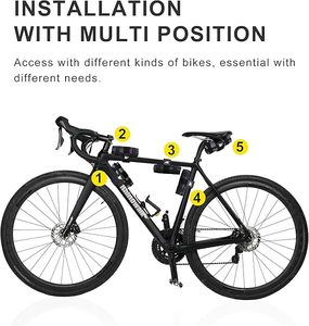 Muestra Gratuita, Bolsa de Transporte Rígida Impermeable para Bicicleta Eléctrica, Alforjas para Asiento de Bicicleta, para Portaequipajes Trasero, para Viajes y Actividades al Aire Libre - Product Image 6