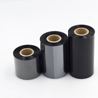 Pita Resin Wax Transfer Termal Industri ck Kompatibel dengan Printer Label HP Oki 110*90 Cina