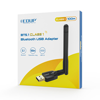 EDUP-Adaptador USB de larga distancia BT5.1, Dongle Realtek RTL8761B, 100M, Bluetooth