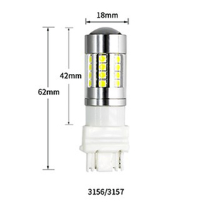 Fabriqué en usine 1156 BA15S BAU15S 3156 T20 7440 Led lumière de secours 45W Canbus 4000LM 12V voiture LED feu arrière/feu arrière Auto conduite lampe - Product Image 2