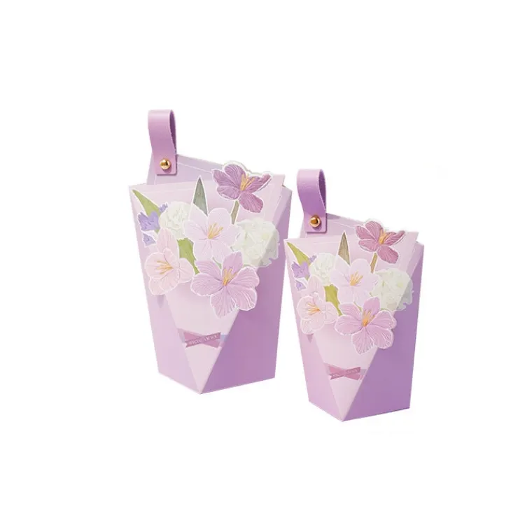 Creative Bouquet of European Style Candy Boxes High-end Wedding Candy Bag wedding favors