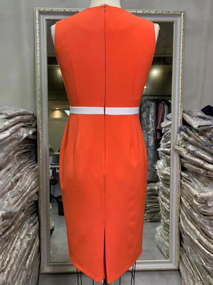 strapless open back dress Pink And Orange Floral Print Belted Wrap Midi Dress – AX Paris US main image 1