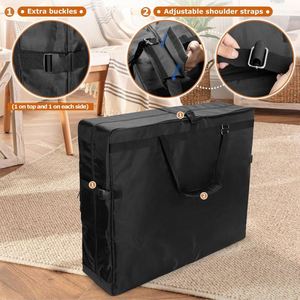 Table de massage professionnelle pliable double, portable, avec sac de transport – Échantillon gratuit, directement de l'usine - Product Image 5