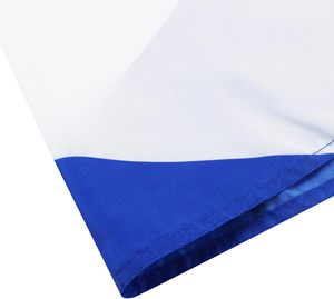 ธงผ้าโพลีเอสเตอร์ธ<span class=keywords><strong>ง</strong></span>สำหรับรถยนต์ขนาดใหญ่30x45ซม. ลายธ<span class=keywords><strong>ง</strong></span>สีน้ำเ<span class=keywords><strong>ง</strong></span>ินออกแบบได้ตามต้องการ - Product Image 3