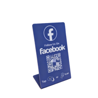 Carte de code QR pour les médias sociaux, évaluation par code QR, 13,56 MHz, programmable, carte d'évaluation Google réutilisable, carte NFC Google