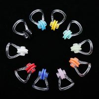 Pince-nez de natation en silicone souple réutilisable, bouchons de nez de plongée confortables pour adultes, enfants, accessoires de piscine