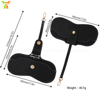 YY étui à lunettes de soleil en cuir porte-lunettes cadeau d'anniversaire cosmétique pour lui cadeaux de mariage pour la fête
