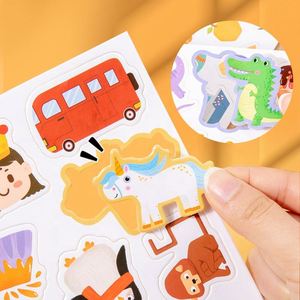 Libro de Actividades Educativas para Niños, Tarjetas de Memoria con Letras y Palabras, Rompecabezas, Libro Silencioso, Juguete de Aprendizaje de Colores - Product Image 4