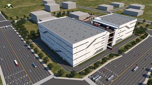 Maison mobile moderne préfabriquée à structure en acier Design industriel Ferme Garage Hangar Bureau Abri voiture Supermarché - Product Image 3