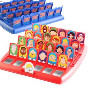 Trẻ em giáo dục trẻ em Đồ chơi đoán Tôi là ai Câu Đố fgamily chơi suy nghĩ bảng Bảng cổ điển Đoán Thẻ người trò chơi - Product Image 1