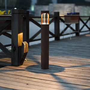 SENZHAO Outdoor Landscape Pathway Decorative <b>Lights</b> LED <b>Ground</b> Garden Bollard <b>Light</b> - Product Image 1