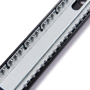 Paquetes de hardware de puerta de bolsillo integrados de 14 pulgadas para compradores OEM Diapositivas de puerta de bolsillo silenciosas para ahorro de espacio para gabinetes modernos - Product Image 4