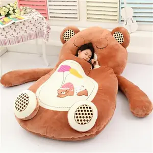 Urso de pelúcia personalizado para bebês, cama de pelúcia personalizada com animais, recheado, urso de pelúcia, macia, brinquedo para crianças ou adultos