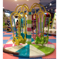 Octopus Forme Conception Gonflable Merry Go Round Intérieur Petit Enfant Électrique Demi-Tour Intérieur Merry-go-round Jouets pour Enfants