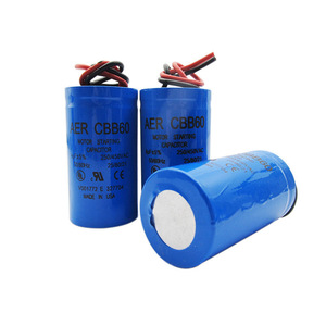 Condensateur de démarrage de moteur CBB60 4/5/6/8/10/12/15UF 450V universel pour machine à laver et pompe à eau - Product Image 1