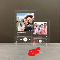 Plaque photo en acrylique de style anime de dessin animé en gros, album personnalisé avec logo, cadeau promotionnel imperméable pour les amateurs de plaques