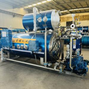 معقمة للمشروبات المعلبة بالبخار والنقانق والأغذية/معوجة الأوتوكلاف من السردين/معقم بضغط عالي ودرجة حرارة عالية - Product Image 1