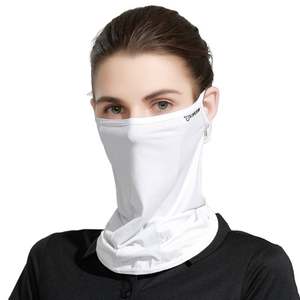 Masque d'été en soie de glace Protection UV fine pour femmes Cou d'équitation Golf Voile couvrant le visage - Product Image 1
