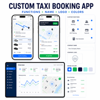 Développement d'applications fiables de réservation de taxis et de partage de voitures en ligne pour iOS et Android, avec correspondance des conducteurs et suivi GPS en temps réel