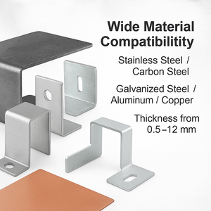 Servicio de Doblado de Chapa Metálica CNC Personalizado |   Corte Láser |   Fabricación de Metales de Precisión, Fabricante de Piezas OEM |   Acero inoxidable - Product Image 3