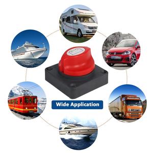 HEYRV उच्च गुणवत्ता पुराना वापस सामान 12V 24V 200A एबीएस विरोधी उम्र बढ़ने निविड़ अंधकार घुंडी बटन आर. वी. नौका कारवां बिजली स्विच - Product Image 4