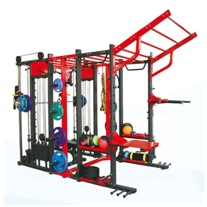 RLS Fitness - Jaula de Potencia para Crossfit, Jaula Multifuncional <span class=keywords><strong>Synrgy</strong></span> <span class=keywords><strong>360</strong></span> para Gimnasio, Equipo de Gimnasio Multifuncional para Fisicoculturismo - Product Image 4