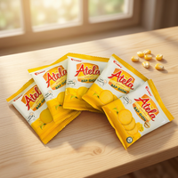 Galletas de Maíz Atela Estándar de Exportación, Crujientes, Bajas en Grasa y Carbohidratos, 150g, Proveedor de Vietnam, ODM, OEM y Servicio de Muestras Gratuitas