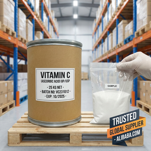 Tabletas de Vitamina C para Blanquear la Piel, Suministro de Fábrica, Ácido Ascórbico, Suplemento de Vitamina C en Polvo, CAS 50-81-7 - Product Image 4