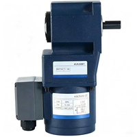 Moteur à engrenages hélicoïdaux AC monophasé 110V 220V de haute qualité, personnalisable, à vitesse réglable, à angle droit, pour imprimante, 25W IE2