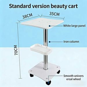 Carrito Pequeño para Equipos de Belleza, Específico para Salones de Belleza, Base para Burbujas Pequeñas, Soporte Móvil para Herramientas, Estante de Almacenamiento - Product Image 3