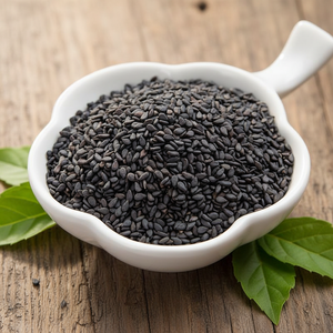 Graines de sésame noir séchées et cuites 100 % naturelles de qualité supérieure en gros, humidité maximale 12 % Origine Shandong Durée de conservation de 12 mois - Product Image 1
