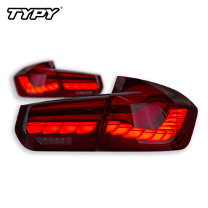 Luces Traseras LED para <span class=keywords><strong>BMW</strong></span> F30, Conjunto de Luces Traseras M3, <span class=keywords><strong>Serie</strong></span> 3 F35 F80 Sedán Sexta Generación 2013-2018, Diseño Escamas de Dragón - Product Image 1