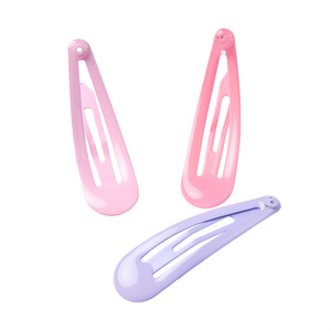 Bonito Clip para el Cabello con Forma de Gota, de Acero Inoxidable, para Uso Diario, Accesorio para el Cabello Unisex - Product Image 4