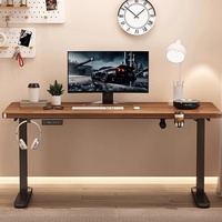 Bureau d'ordinateur intelligent réglable en hauteur, en bois massif, Yazhi, table de jeu, bureau à domicile, bureau d'étude, poste de travail