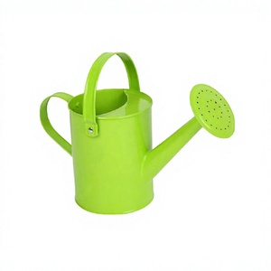 Arrosoir en fer de couleur verte, taille et forme personnalisables, arrosoir de qualité exclusive à vendre - Product Image 1