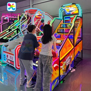 Máquina de <span class=keywords><strong>Juego</strong></span> de Baloncesto Arcade de 2 Jugadores, Operada con Monedas, con Redención de Tickets, para Centros de <span class=keywords><strong>Juego</strong></span> Funspace - Product Image 6