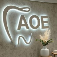 Enseignes LED 3D en gros LC Sign – Lettres lumineuses pour logo d'entreprise, enseignes métalliques rétroéclairées
