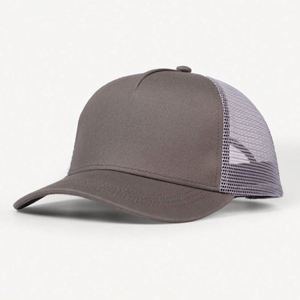 Gorra de béisbol unisex de malla con 5 paneles de gamuza, personalizable con tu propio logo, estilo camionero, a la moda, para exteriores y playa - Product Image 3