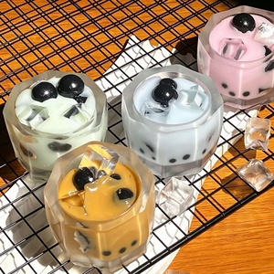 Bubble Tea Squishy <b>Toy</b> Soft Sticky Bouncy Stress Relief Fidget <b>Toy</b> Pink Clear <b>Desk</b> Gift - Product Image 3