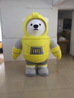 Costume de mascotte personnalisé sur le thème des plantes avec aimant pour selfie, LED et matériau EVA pour adultes unisexes - Idéal pour les festivals d'Halloween - Prix direct
